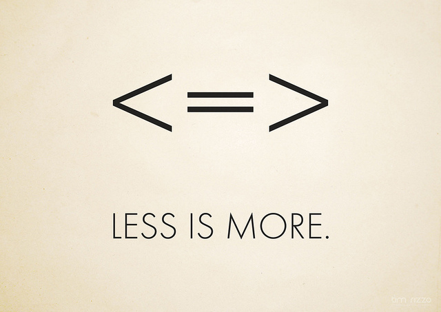 lesss-is-more