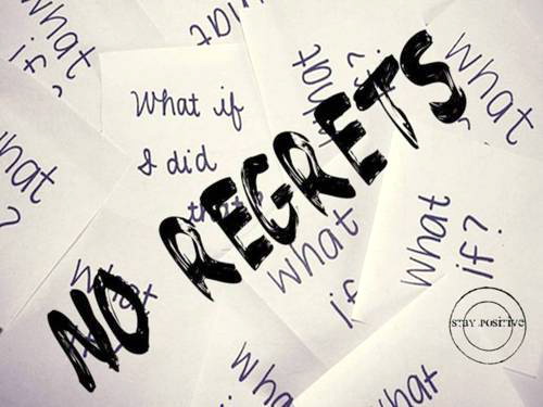 regrets