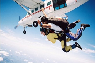 skydiving